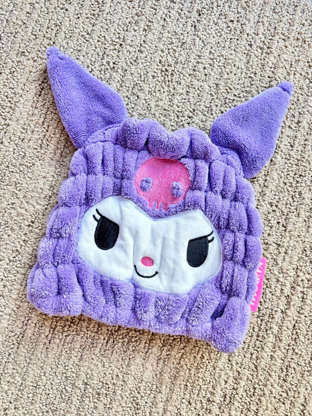 😈 kuromi hair cap towel 😈
